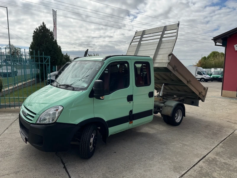 Iveco Daily 3.0HPI* 35C18* NAVI* 7 места* Тристранен самосвал, снимка 4 - Бусове и автобуси - 51792997