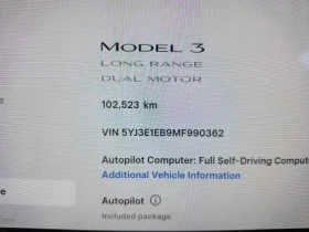 Tesla Model 3 * * LONG RANGE* * CARFAX * * АВТО КРЕДИТ * *  - 21999 € / 43026.30 лв. - 58141964 8