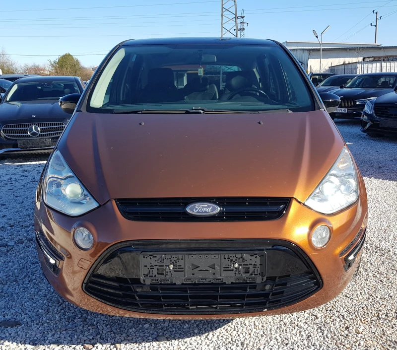 Ford S-Max 2.0 TDCI-140к.с. ВНОС ИТАЛИЯ 6+ 1 МЕСТА ЛИЗИНГ, снимка 2 - Автомобили и джипове - 52614283