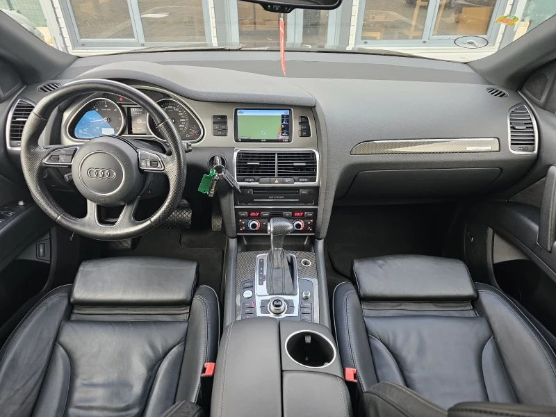 Audi Q7 3.0TDI* 8ZF* S-LINE+ * PANO* BOSE* 6+ 1* FULL* ЛИЗ, снимка 9 - Автомобили и джипове - 48140372