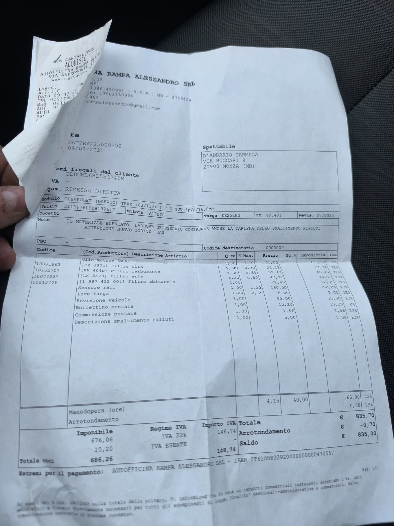 Chevrolet Trax 1.7 navi, снимка 10 - Автомобили и джипове - 53708493