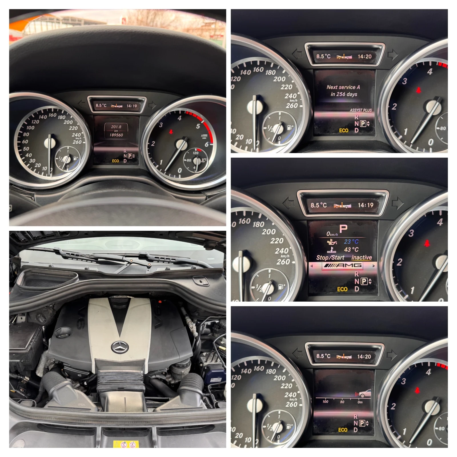 Mercedes-Benz ML 350 d/6.3 AMG/V8 TUNING/ПОРЪЧКОВ/ТОП ВИЗИЯ/ВС.ЕКСТРИ//, снимка 17 - Автомобили и джипове - 54229142