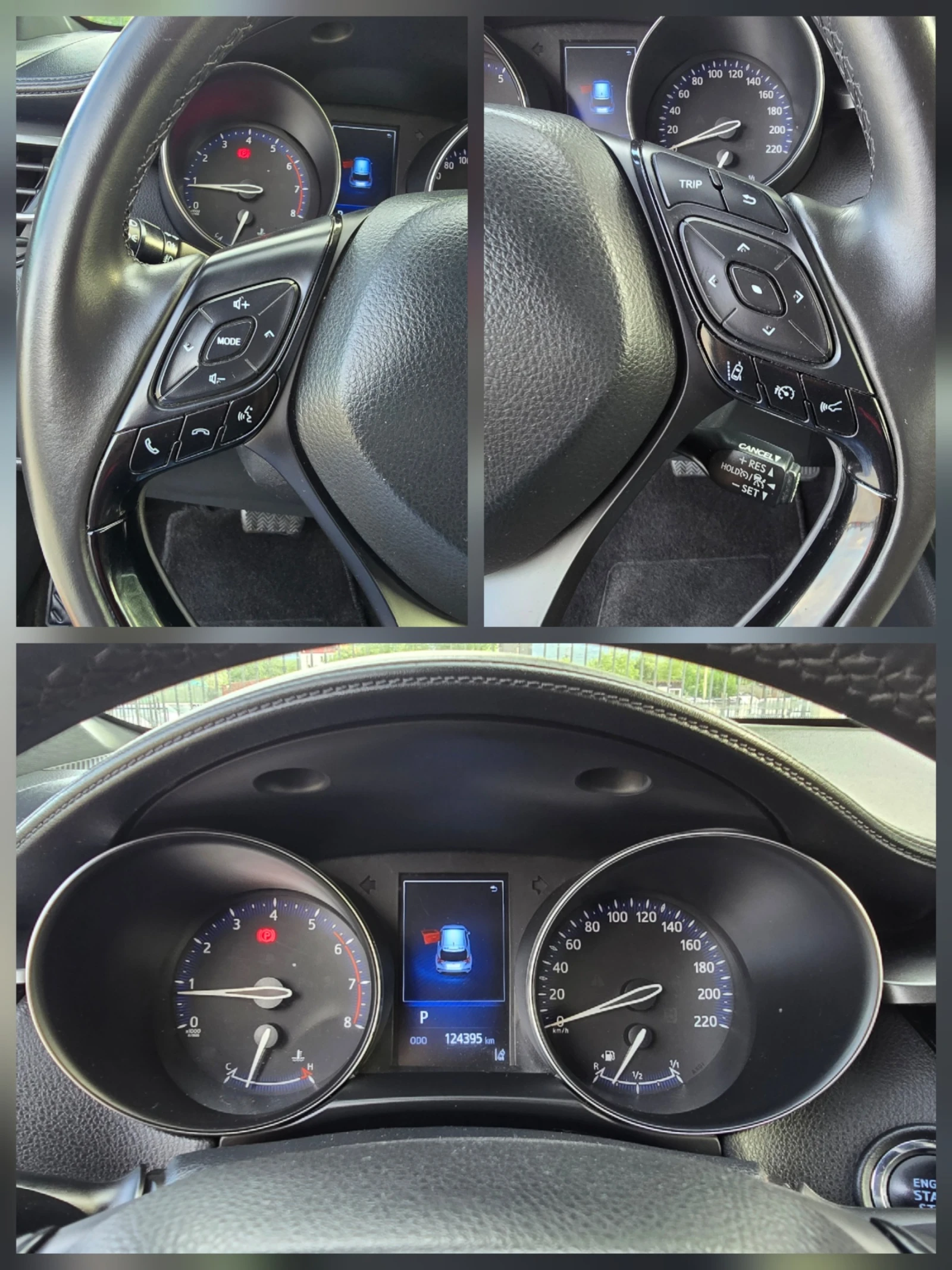 Toyota C-HR 1.2T, 4x4, Автомат, Камера, Дистроник, 124000км.!, снимка 15 - Автомобили и джипове - 55320303