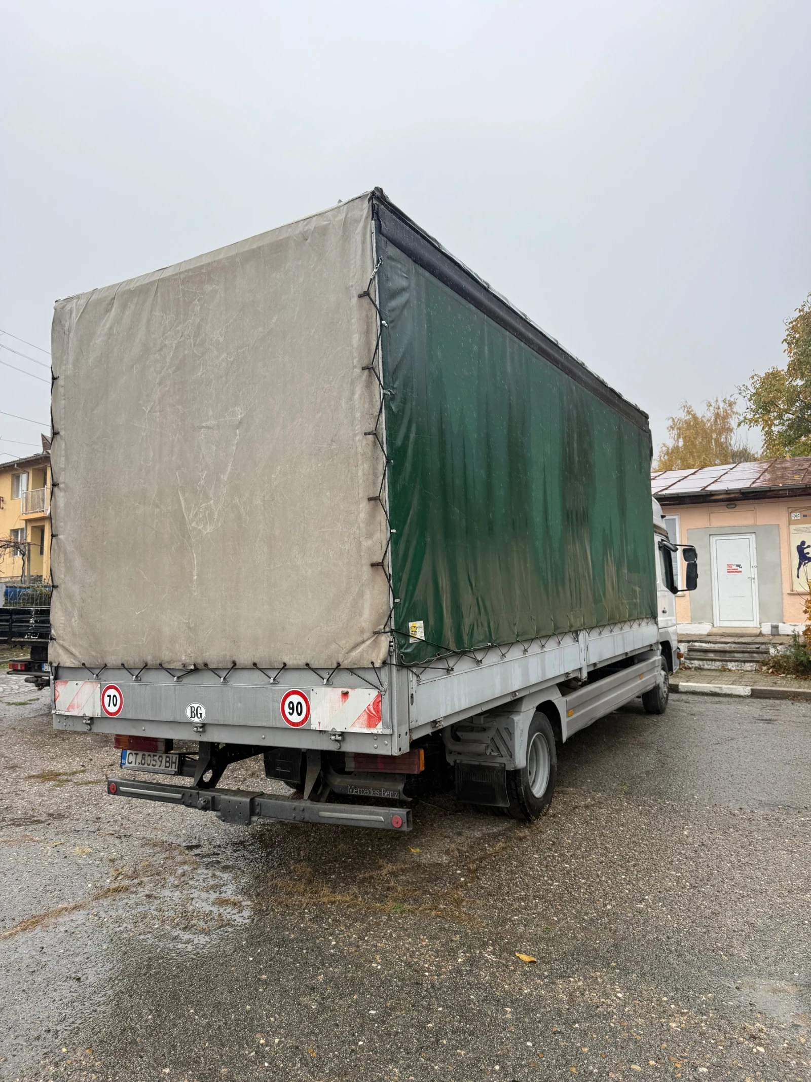 Mercedes-Benz Atego 818 бордови , снимка 3 - Камиони - 53755653