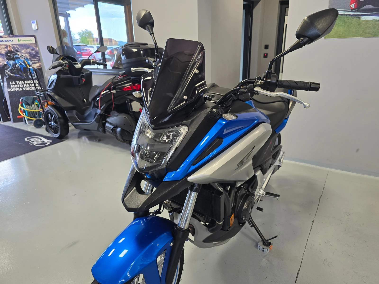 Honda Nc 750ie, ABS, Led, 2017г., снимка 8 - Мотоциклети и мототехника - 56174365