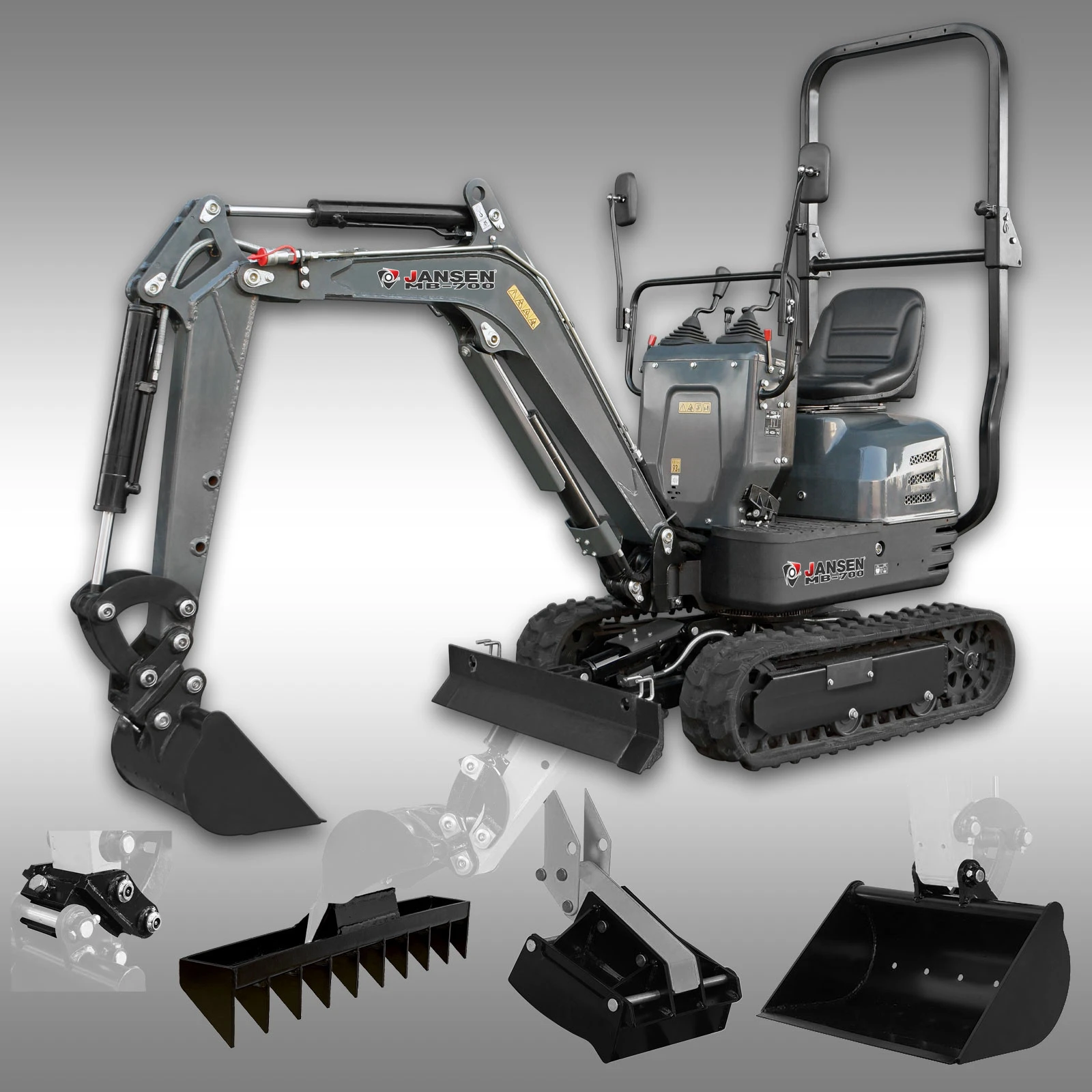 Багер Друга марка JANSEN MB-700