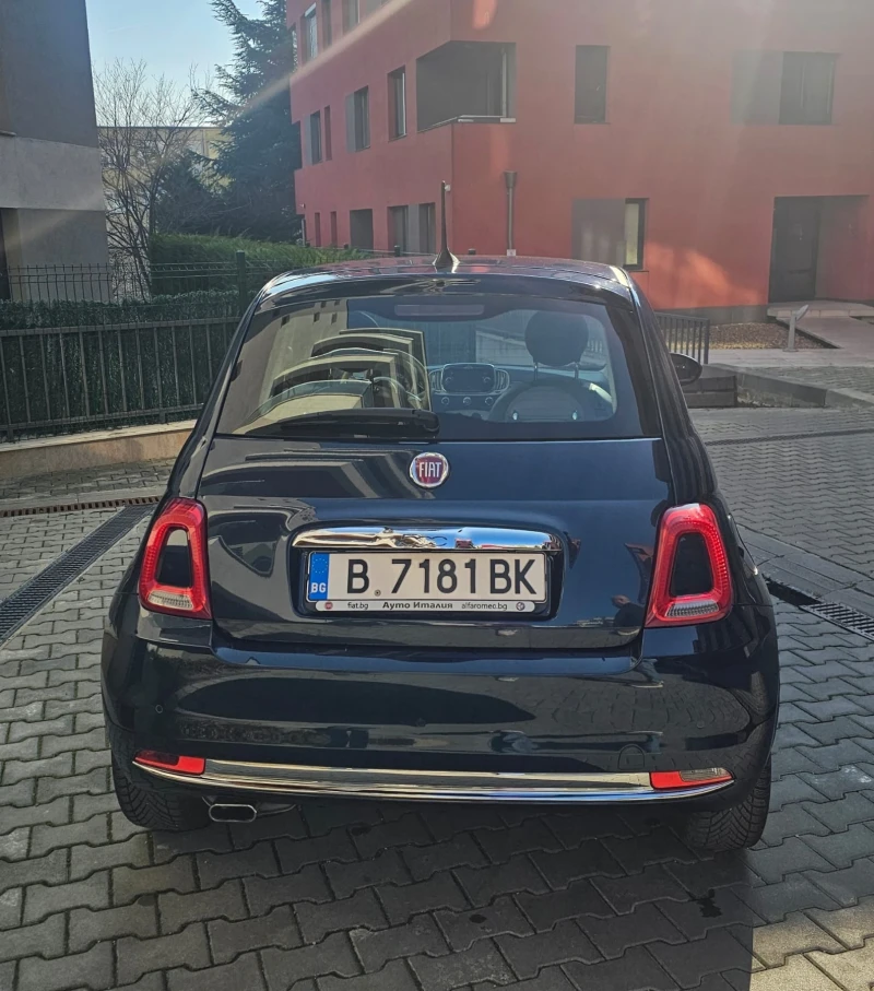 Fiat 500 1.2 бензин автоматик, снимка 6 - Автомобили и джипове - 49119771