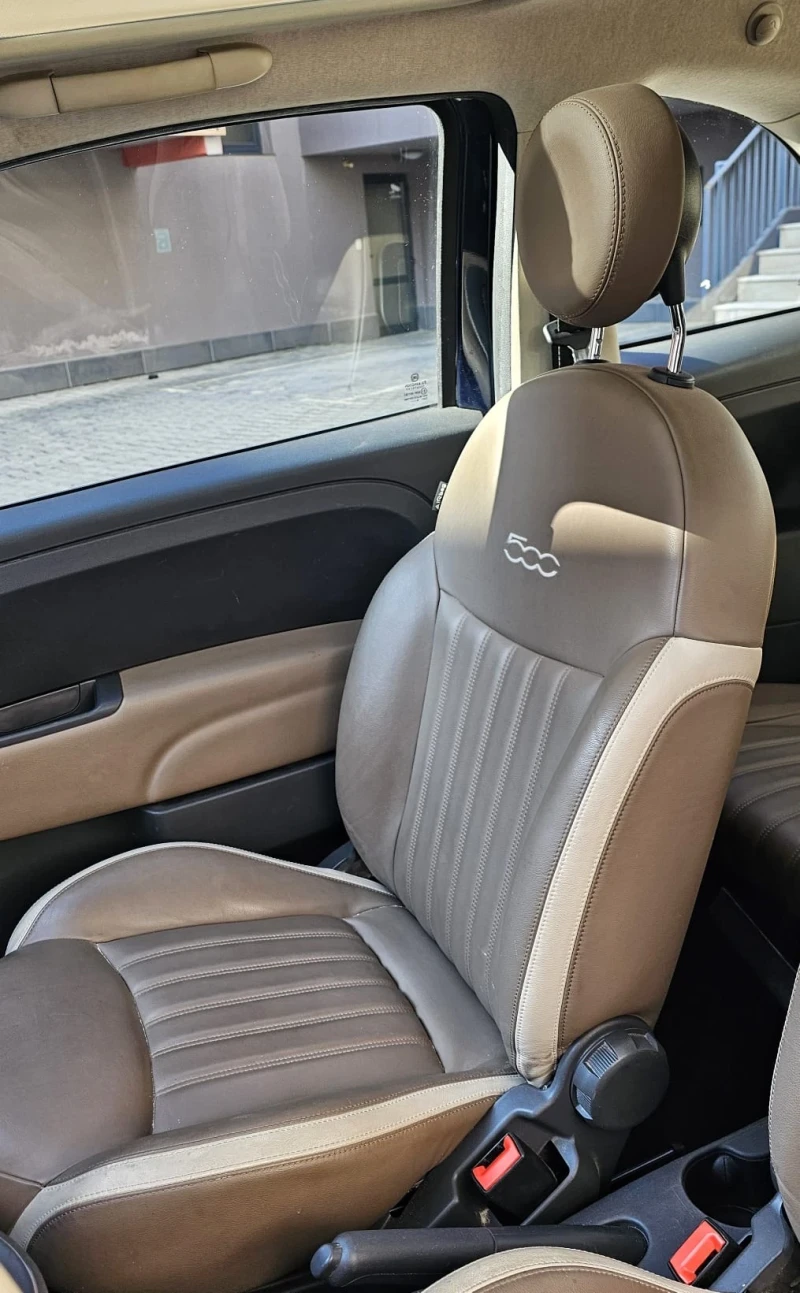 Fiat 500 1.2 бензин автоматик, снимка 13 - Автомобили и джипове - 49119771