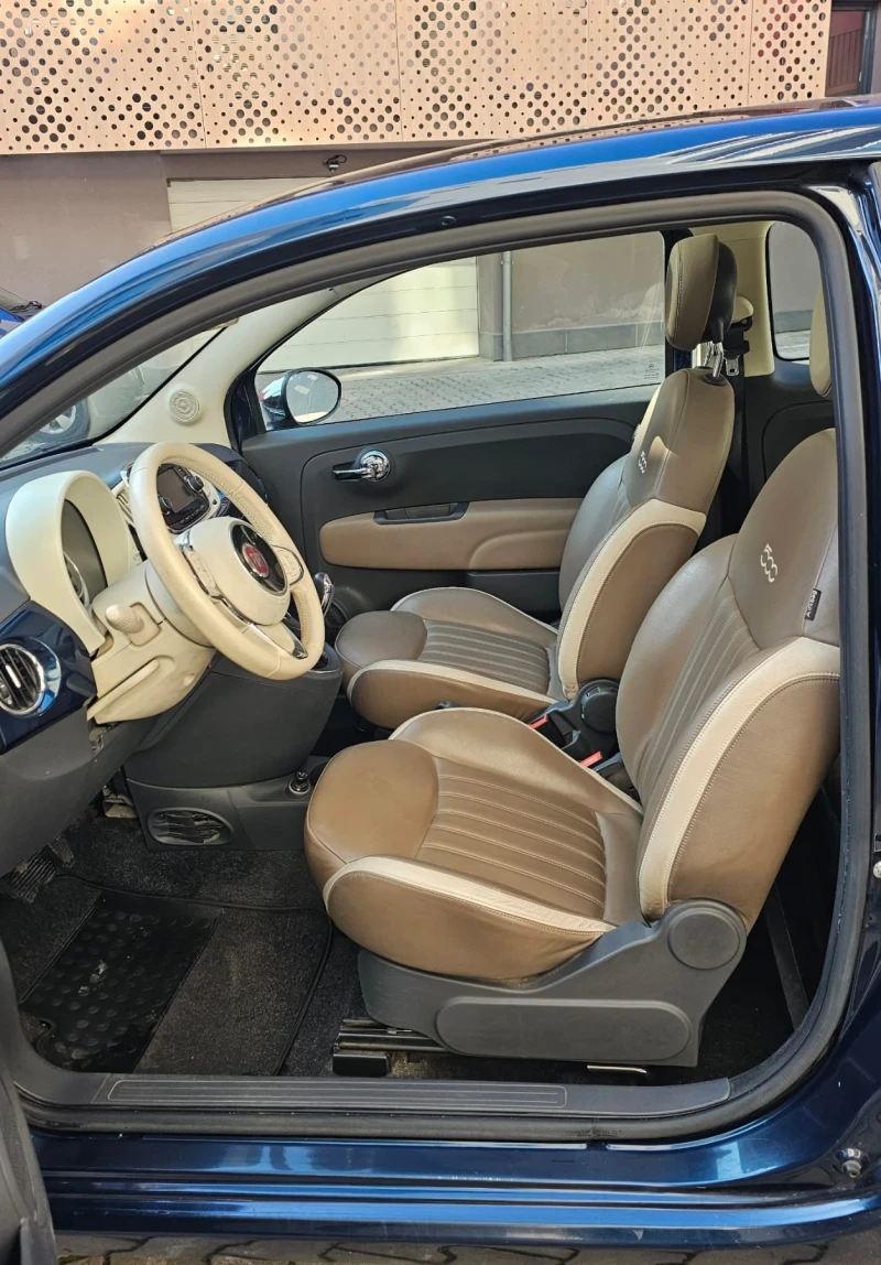 Fiat 500 1.2 бензин автоматик, снимка 12 - Автомобили и джипове - 49119771