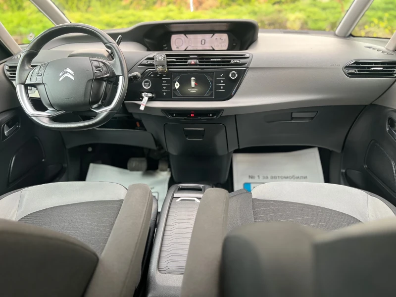 Citroen C4 Picasso 1.6HDI автоматик Лизинг през Уникредит по 280 лева, снимка 11 - Автомобили и джипове - 51027383