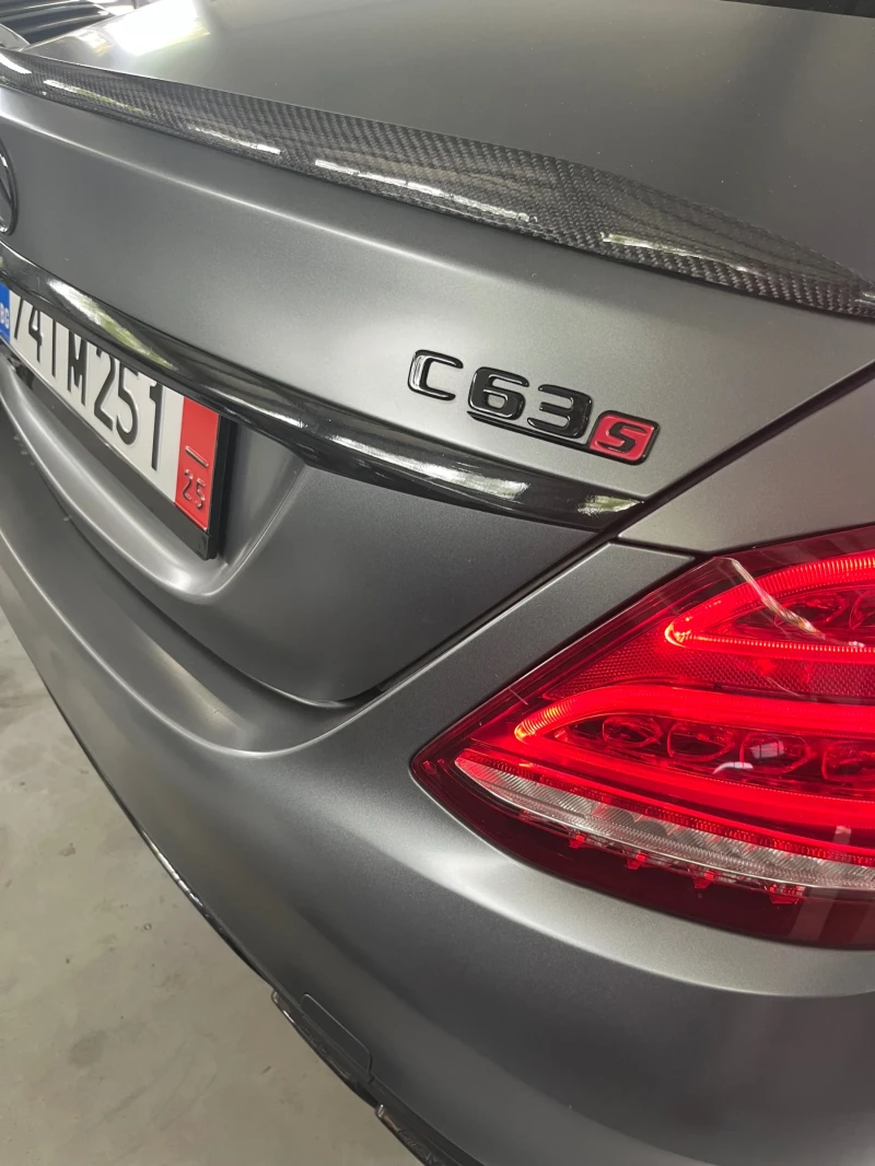 Mercedes-Benz C 63 AMG C 63 S, снимка 17 - Автомобили и джипове - 52286052