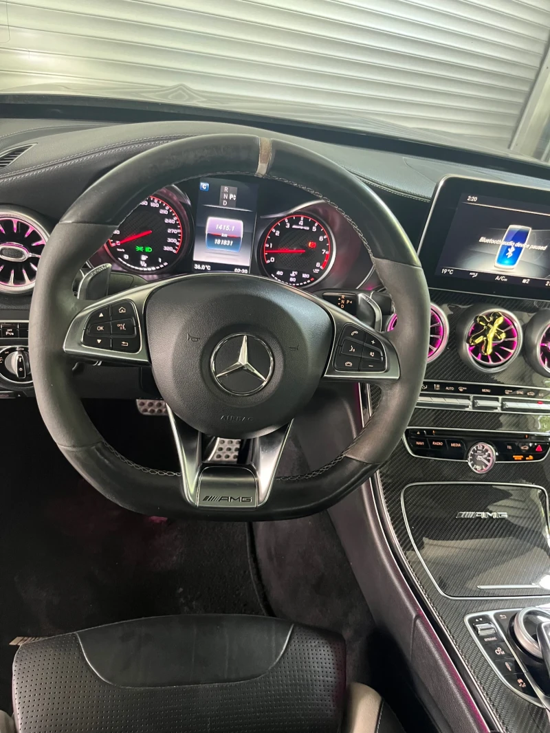 Mercedes-Benz C 63 AMG C 63 S, снимка 9 - Автомобили и джипове - 52286052