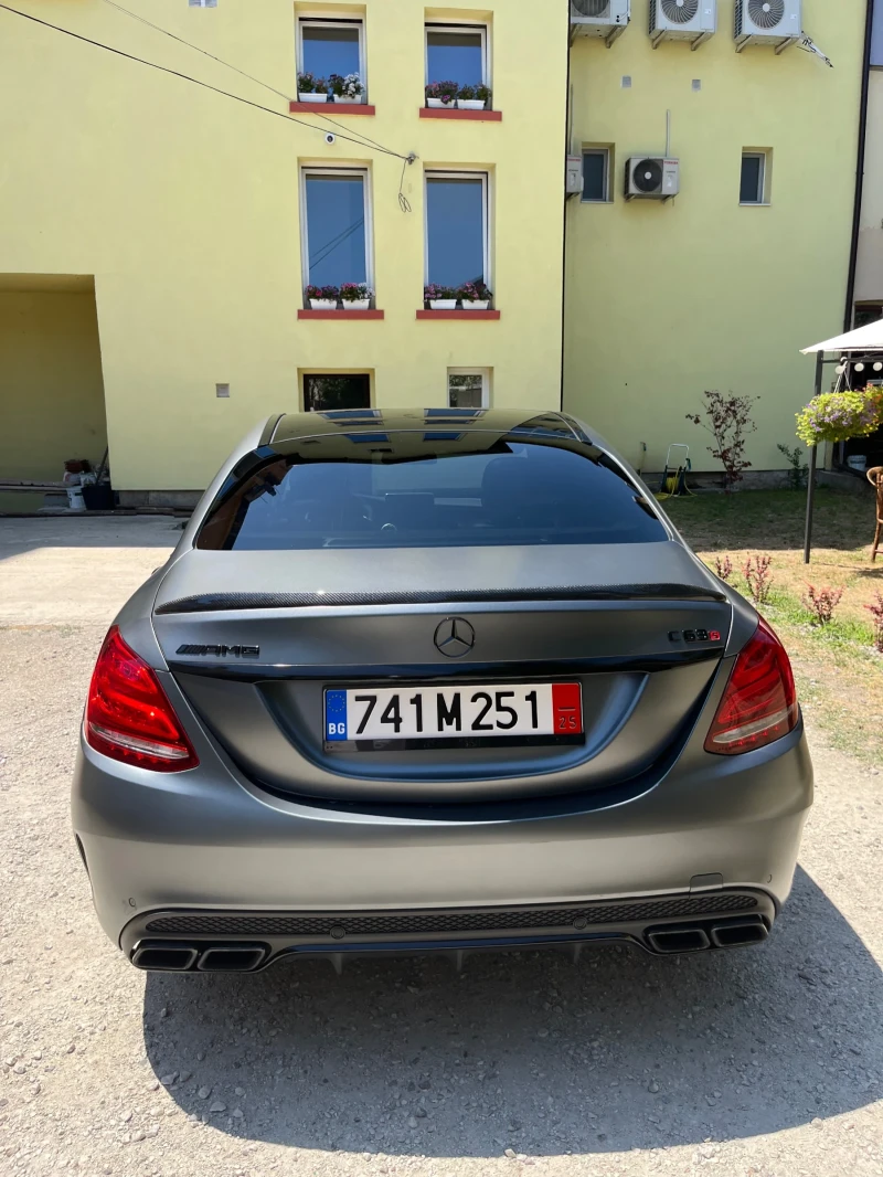 Mercedes-Benz C 63 AMG C 63 S, снимка 6 - Автомобили и джипове - 52286052