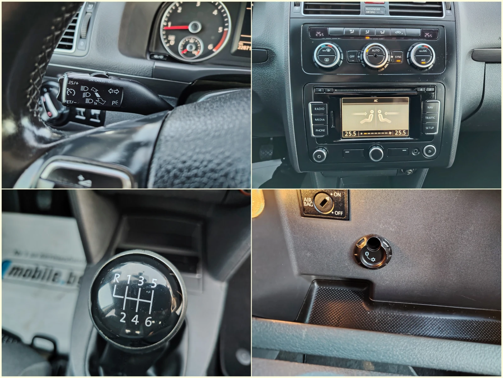 VW Touran 1.6tdi 105.6./7/FACE/ 5// | Mobile.bg   12