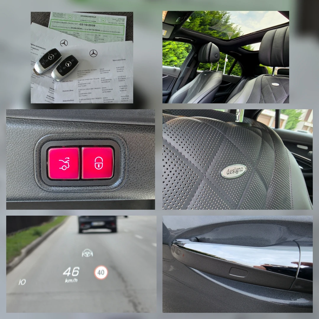 Mercedes-Benz E 350 AMG-DESIGNO-PODGREV-OBDUHVANE-FULL, снимка 16 - Автомобили и джипове - 53990758