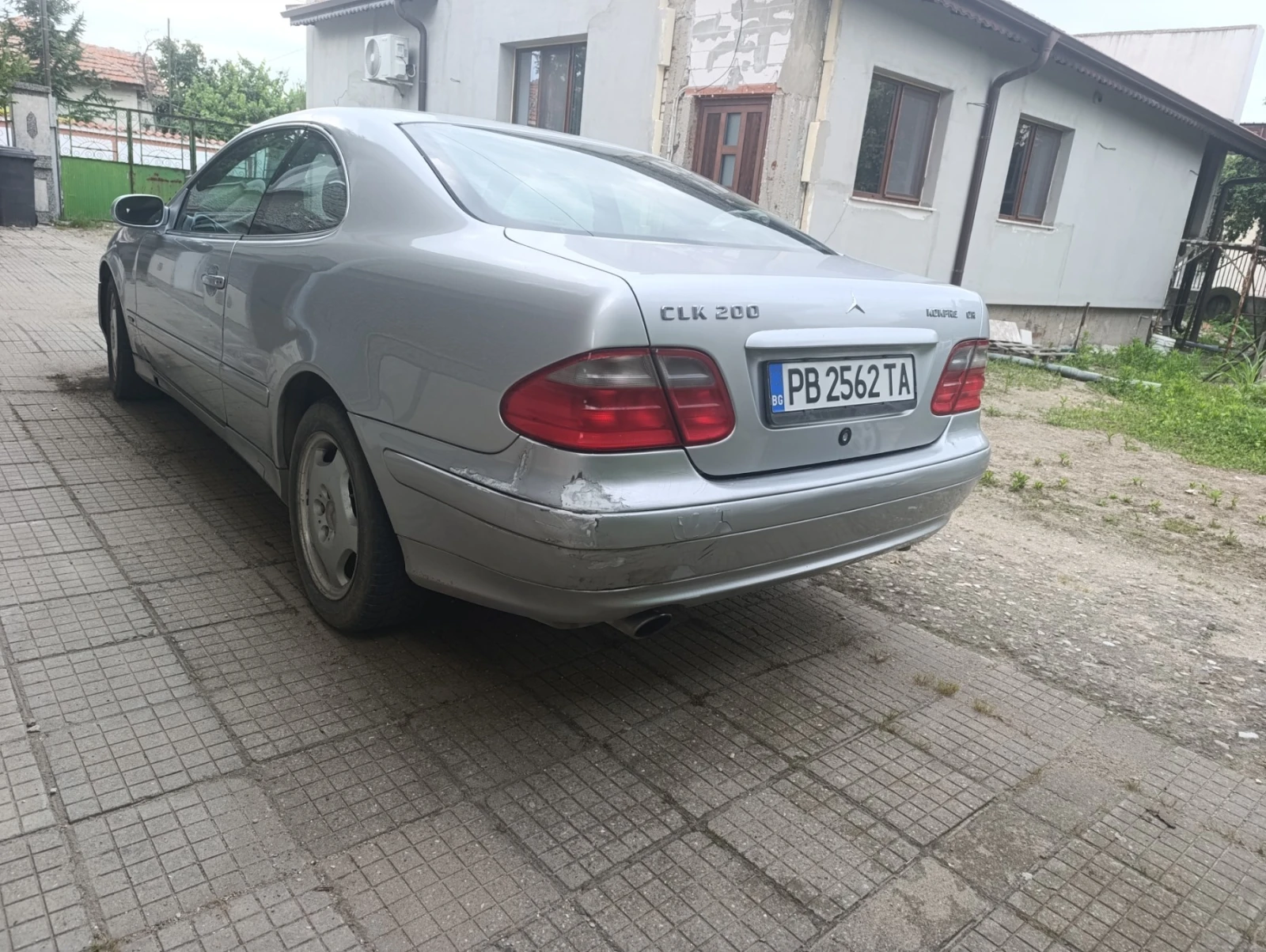 Mercedes-Benz CLK 200 KOMPRESSOR facelift  // ГАЗ // КОЖА //  РЪЧКА, снимка 10 - Автомобили и джипове - 55623767