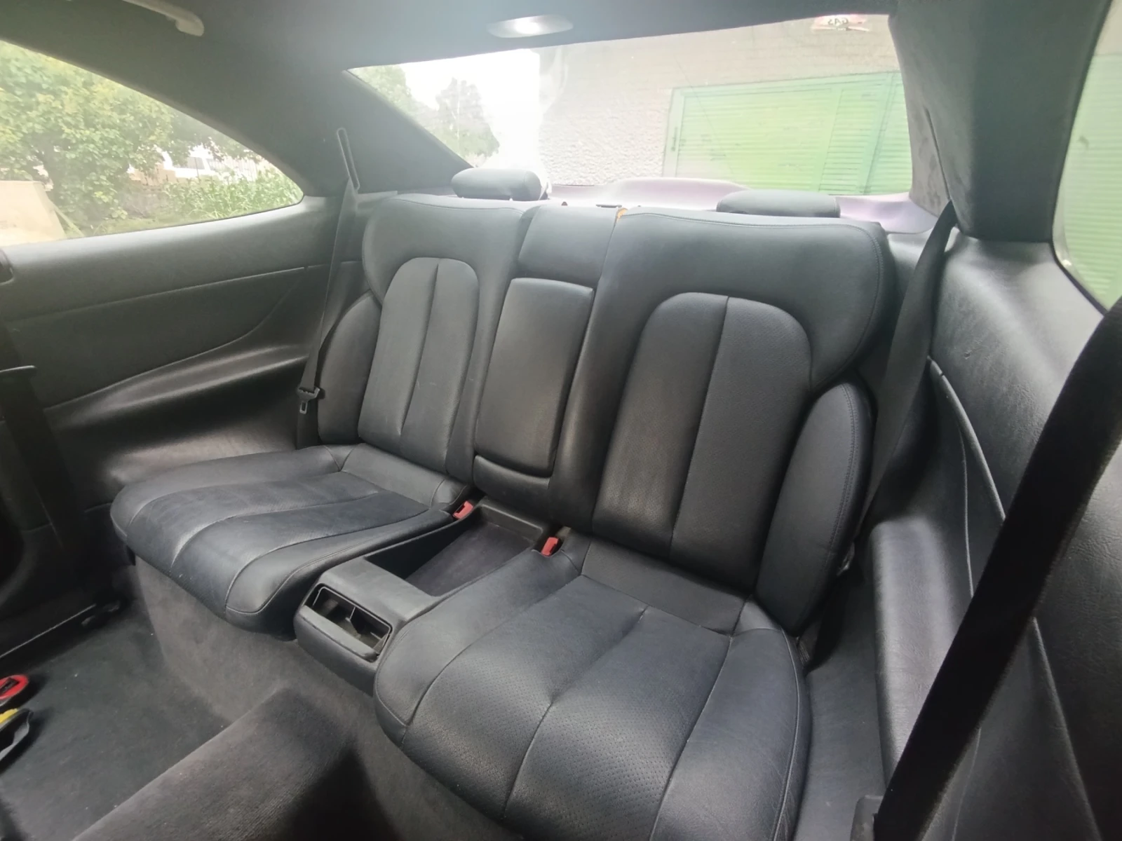 Mercedes-Benz CLK 200 KOMPRESSOR facelift  // ГАЗ // КОЖА //  РЪЧКА, снимка 5 - Автомобили и джипове - 55623767