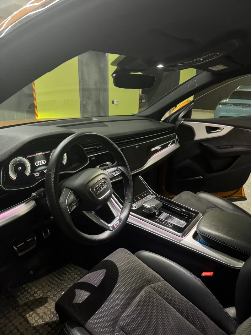 Audi Q8 * S Line пакет* Bang&Olufsen* Rear wheel steering*, снимка 4 - Автомобили и джипове - 52562980