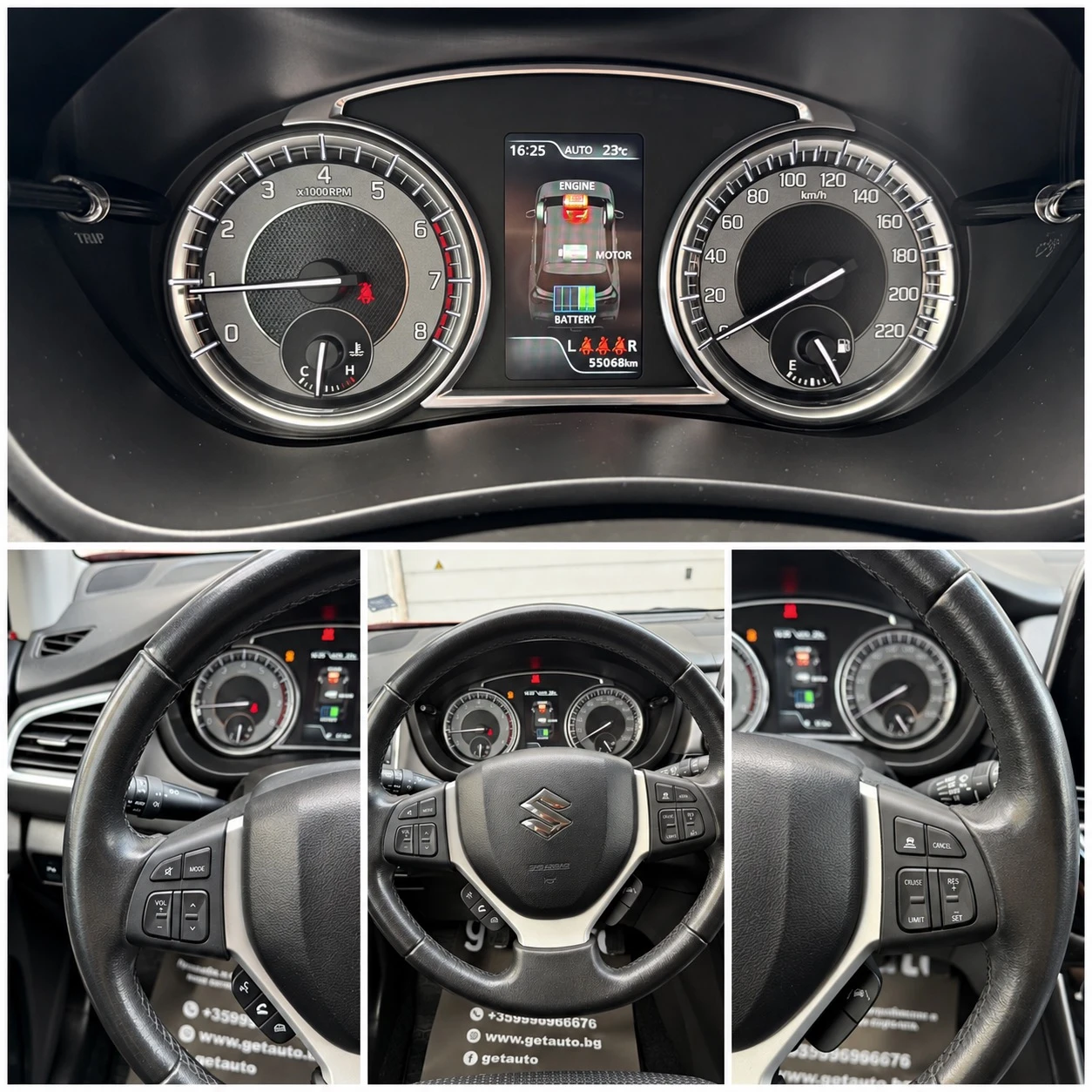 Suzuki SX4 S-Cross 1.4 GLX Mild Hybrid-129кс-4x4-Поръчков-Гаранционна, снимка 14 - Автомобили и джипове - 56107139