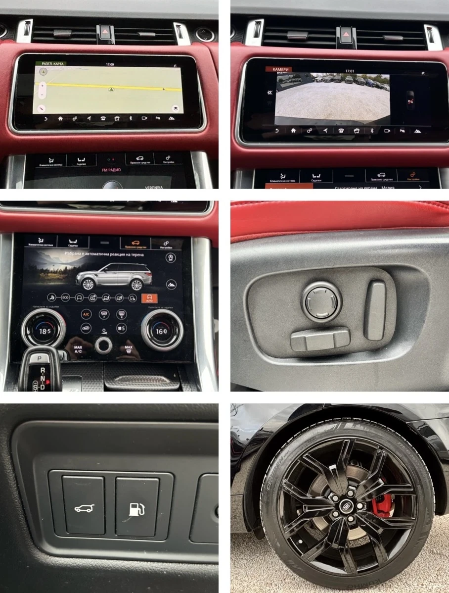 Land Rover Range Rover Sport LED/PANO/NAVI/MERIDIANA/4X4/������� | Mobile.bg � ����������� 17