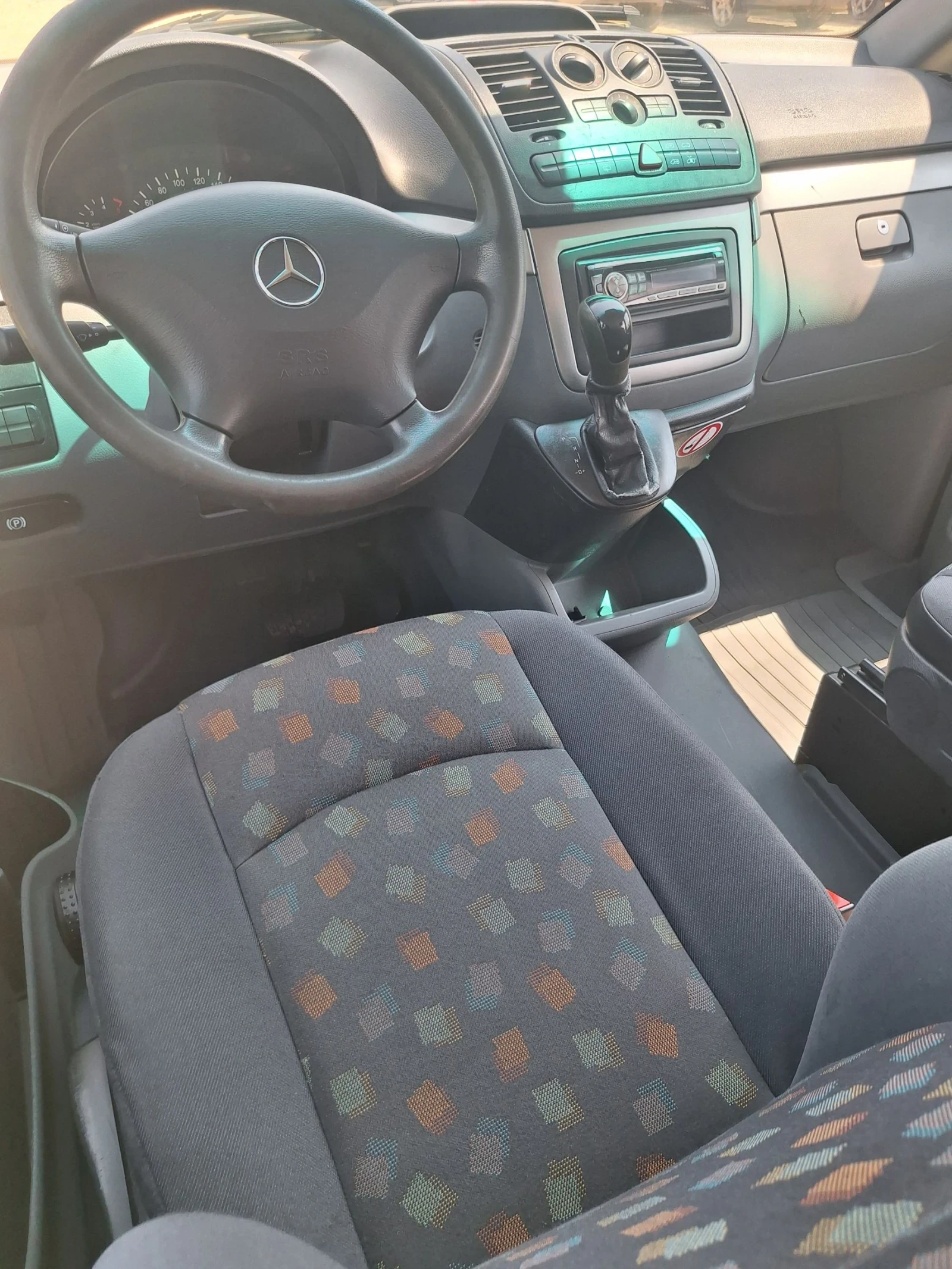 Mercedes-Benz Vito 2.2- 150автомат 4х4 на ход от Швейцария.На 130хил., снимка 12 - Бусове и автобуси - 54797640