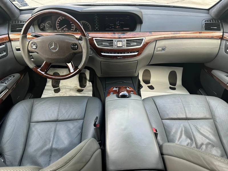 Mercedes-Benz S 600 V12 517 к.с. Всички екстри/Уникат, снимка 12 - Автомобили и джипове - 52693806