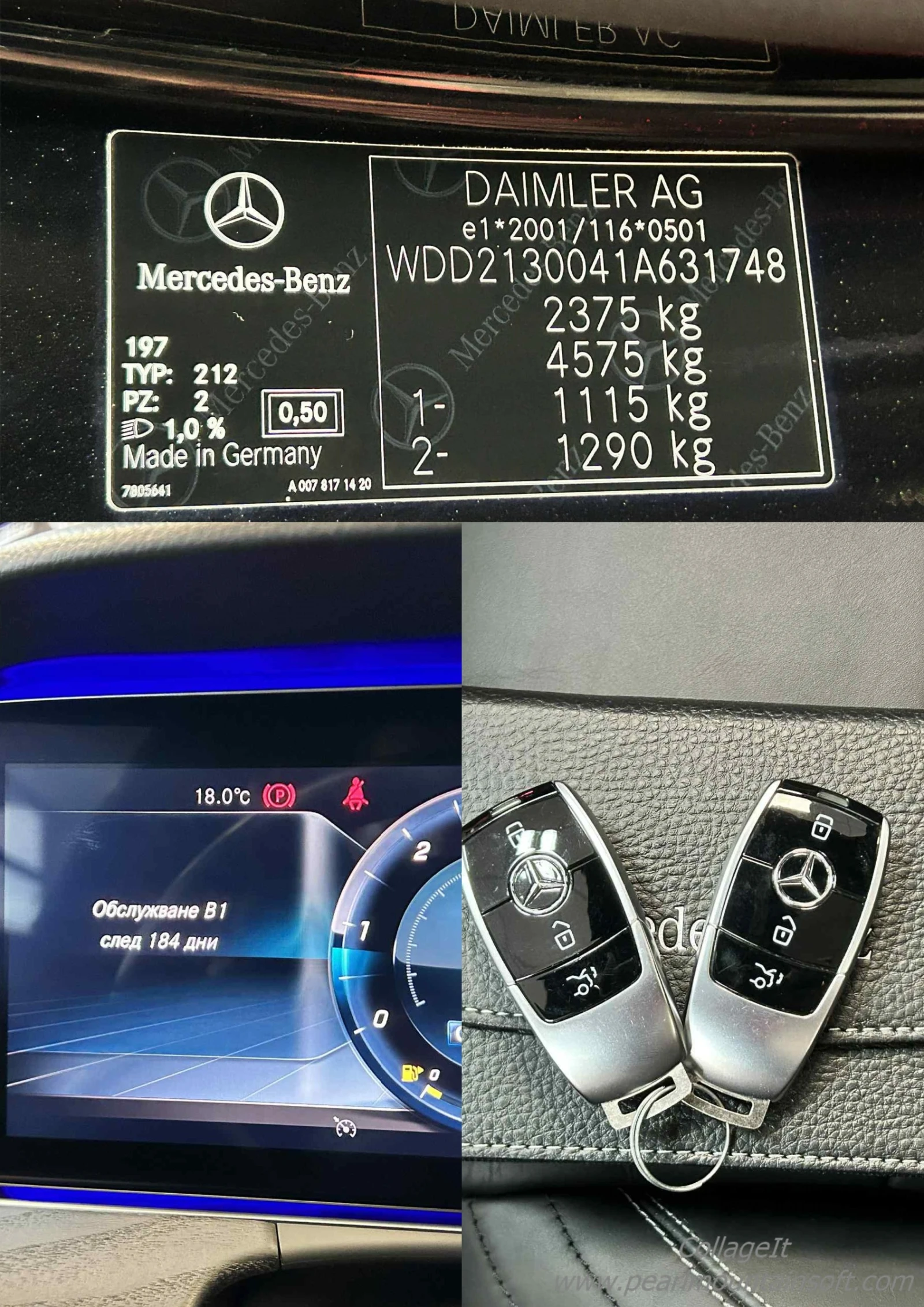 Mercedes-Benz E 220 D AMG LINE 9G 194 | Mobile.bg   17