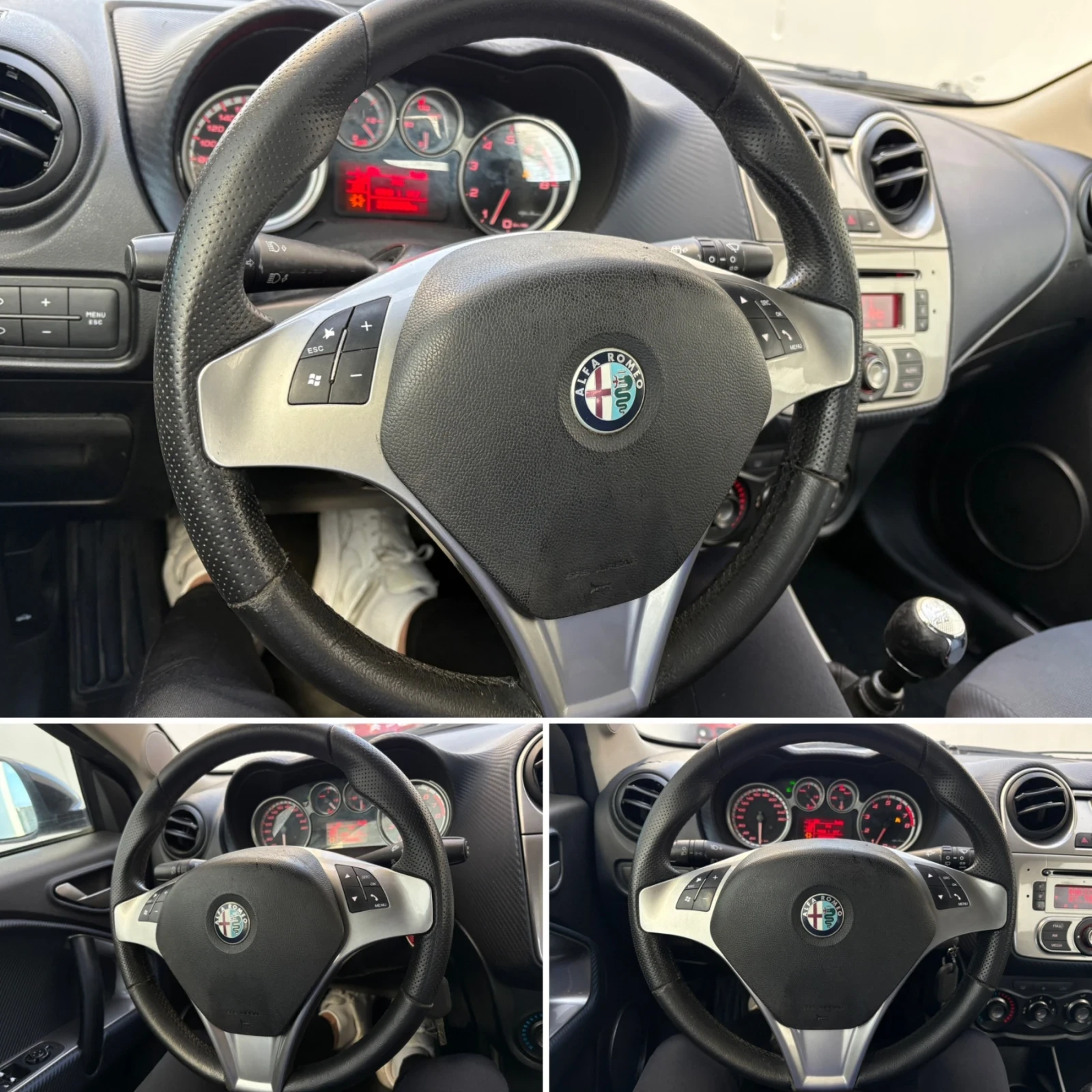 Alfa Romeo MiTo 1.4i 95кс* 6ск* EURO5* , снимка 12 - Автомобили и джипове - 53763066