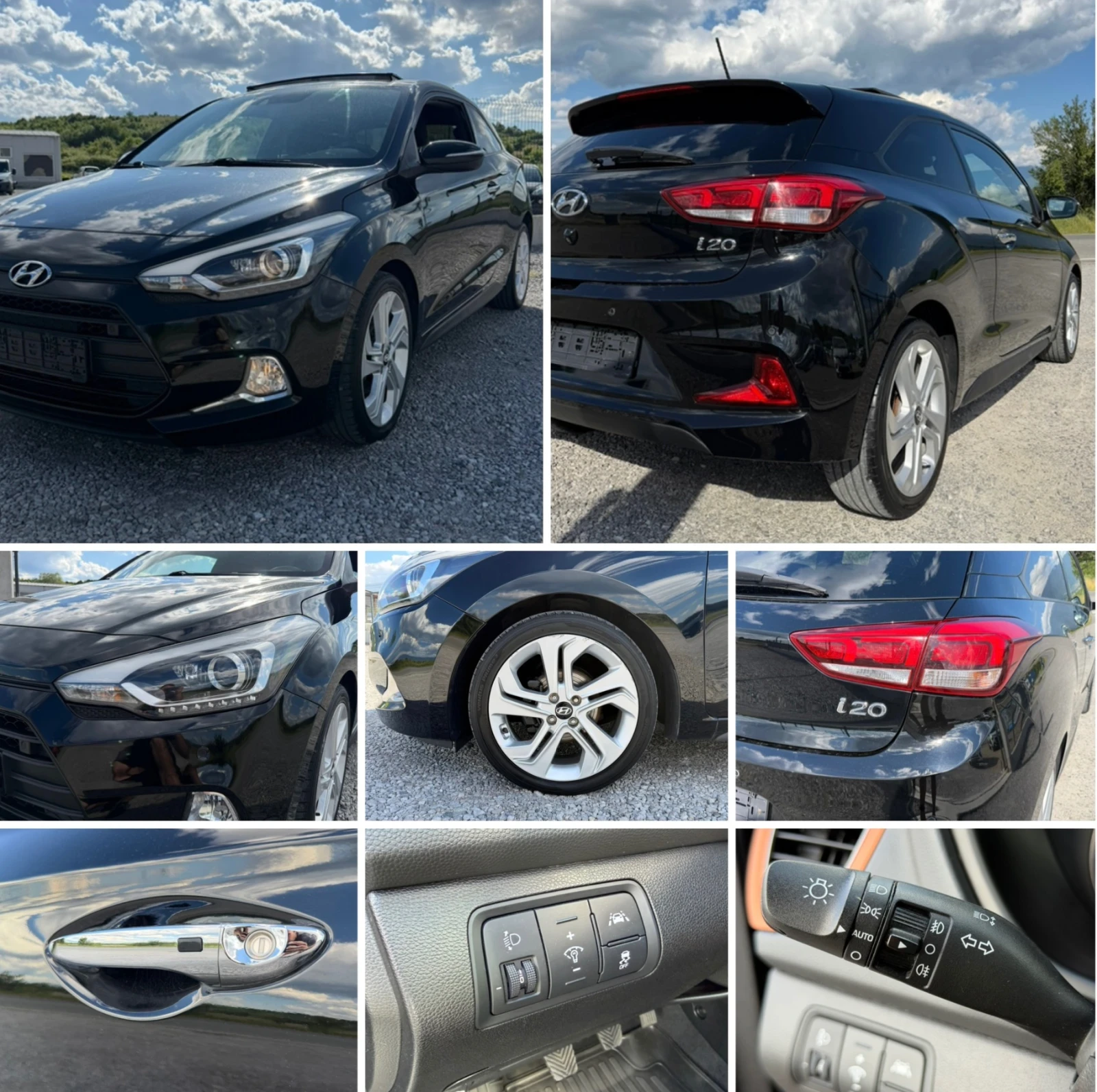 Hyundai I20 1.2i COUPE LED KEYLESS NAVI CAMERA EURO 6 TUV COC, снимка 9 - Автомобили и джипове - 54737224