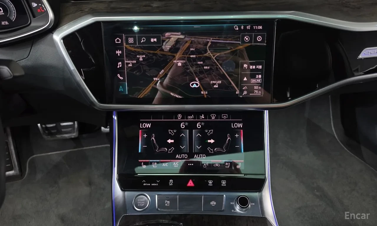Audi A7 / 55 TFSI / ДИСТРОНИК / ОБДУХВАНЕ / 360 / ХЕД-ЪП, снимка 13 - Автомобили и джипове - 56099821
