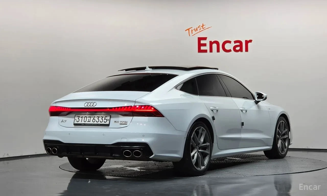 Audi A7 / 55 TFSI / ДИСТРОНИК / ОБДУХВАНЕ / 360 / ХЕД-ЪП, снимка 2 - Автомобили и джипове - 56099821