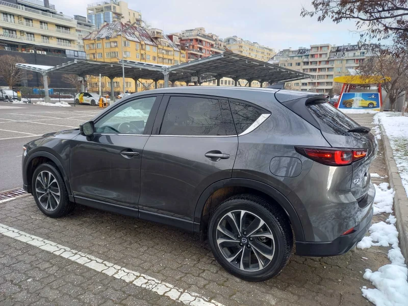 Mazda CX-5 20 000 км, 4x4, бяла кожа, снимка 3 - Автомобили и джипове - 48401509