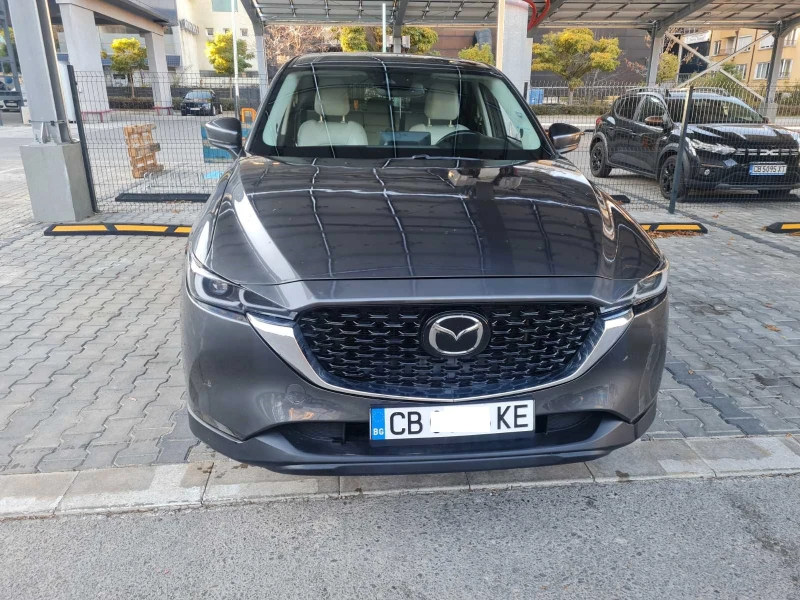 Mazda CX-5 2.5 4x4 AFS бяла кожа, снимка 1 - Автомобили и джипове - 47815277