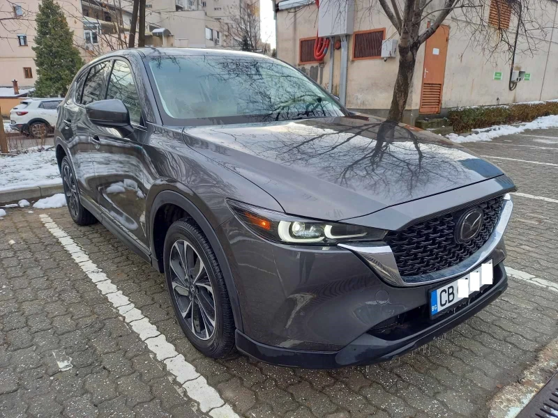 Mazda CX-5 20 000 км, 4x4, бяла кожа, снимка 2 - Автомобили и джипове - 48401509