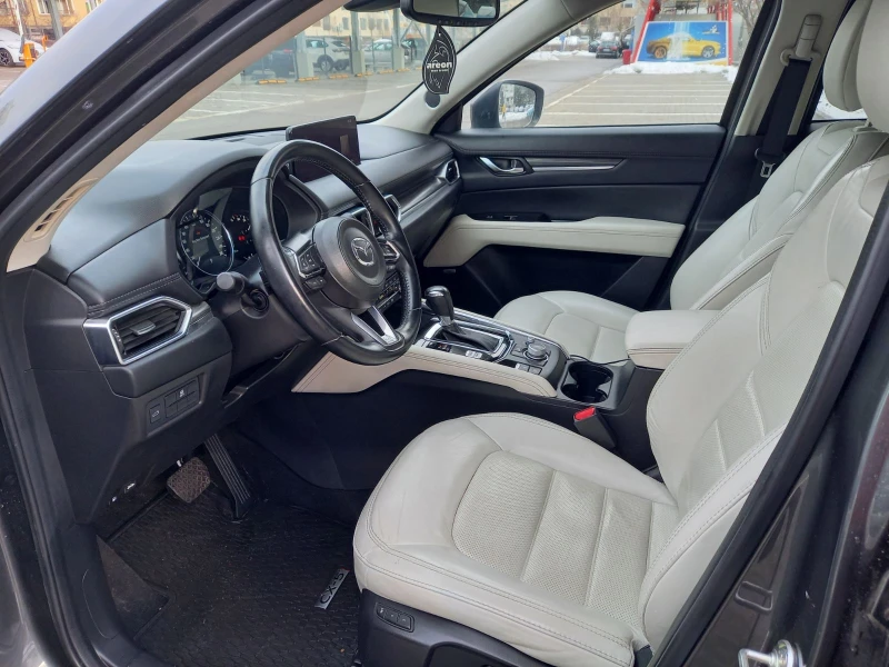 Mazda CX-5 20 000 км, 4x4, бяла кожа, снимка 6 - Автомобили и джипове - 48401509