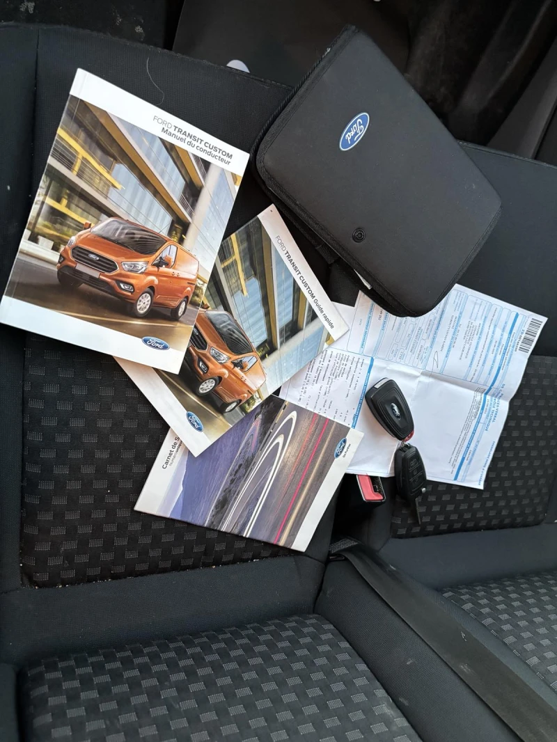 Ford Transit Custom 2.0, EURO 6, Нов Внос, снимка 17 - Бусове и автобуси - 52751455