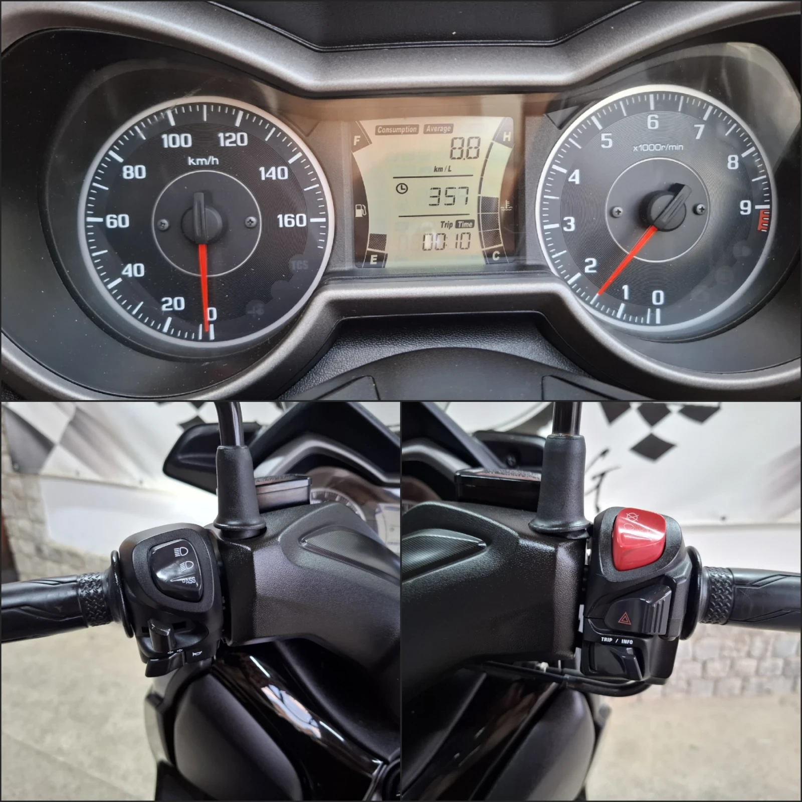 Yamaha X-max ABS / TSC *  2 Броя Techmax* * *  - изображение 6