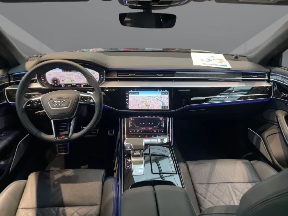 Audi A8 50 TDI Quattro = S-line = Black Optics Гаранция, снимка 7 - Автомобили и джипове - 54372618