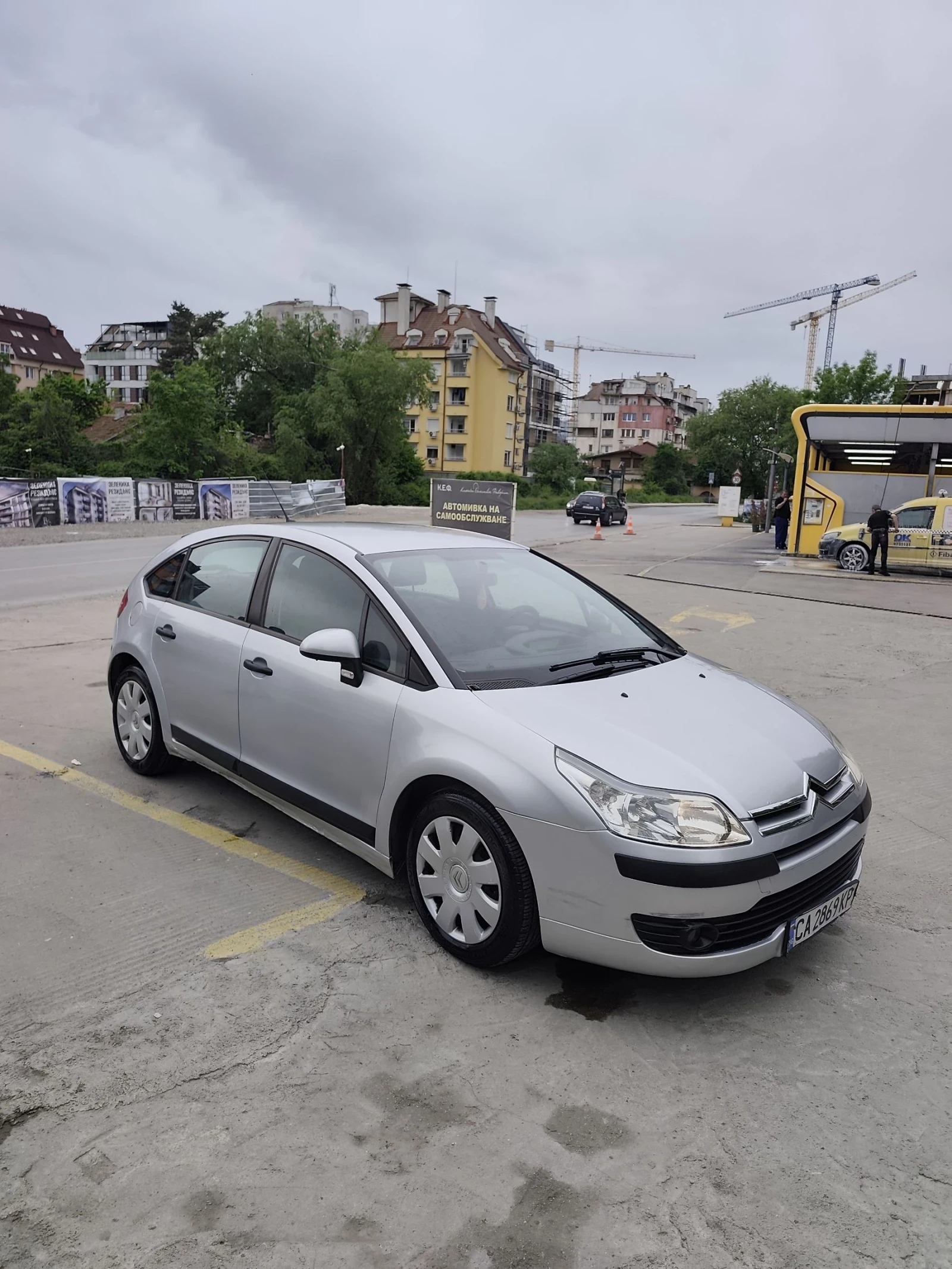 Citroen C4 ГАЗ/2007г., снимка 4 - Автомобили и джипове - 54896098