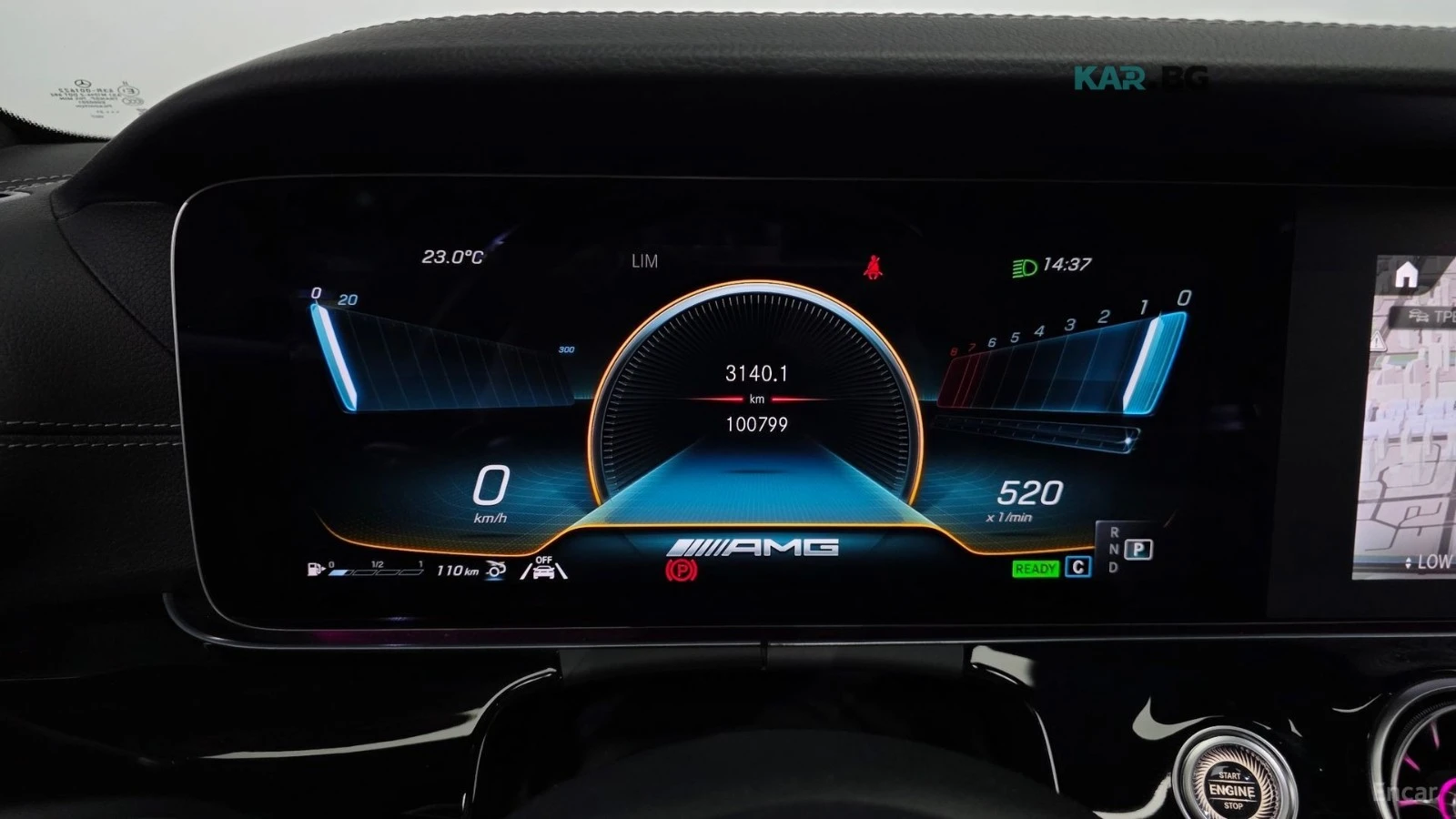 Mercedes-Benz AMG GT 43* 4MATIC* ПОДГРЕВ* ОБДУХВАНЕ* BURMESTER* DISTRON, снимка 7 - Автомобили и джипове - 54934177