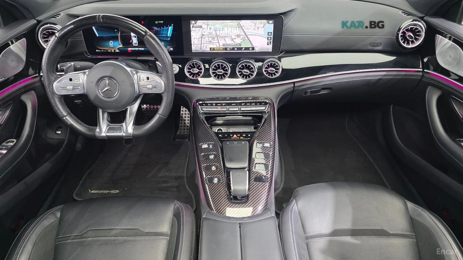 Mercedes-Benz AMG GT 43* 4MATIC* ПОДГРЕВ* ОБДУХВАНЕ* BURMESTER* DISTRON, снимка 5 - Автомобили и джипове - 54934177