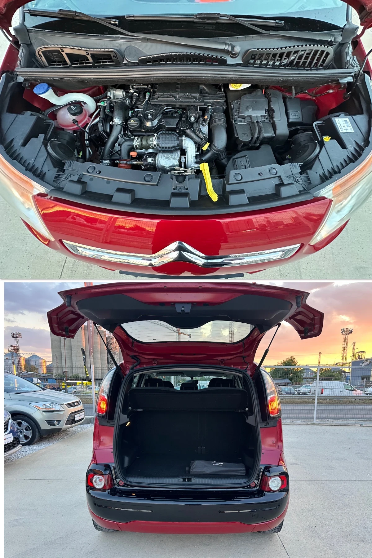 Citroen C3 Picasso 1.6hdi 95к. Face lift Клима! Led! , снимка 17 - Автомобили и джипове - 55090458