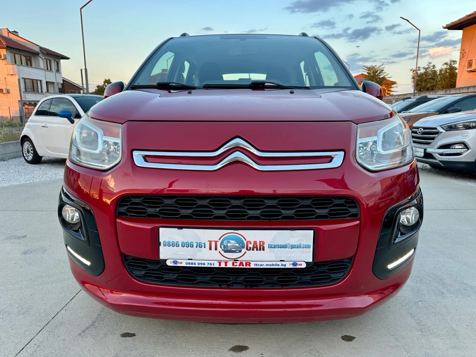 Citroen C3 Picasso 1.6hdi 95к. Face lift Клима! Led! , снимка 3 - Автомобили и джипове - 55090458