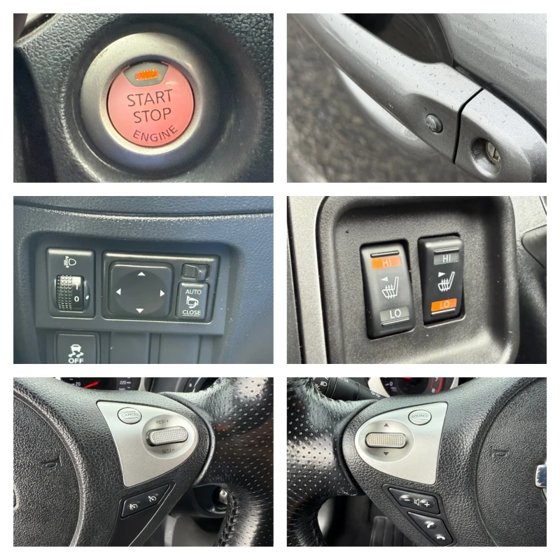 Nissan Juke 1.6i 16V /82 000 km./Keyless/Navi/Camera/EU5/Кожа, снимка 15 - Автомобили и джипове - 52382335