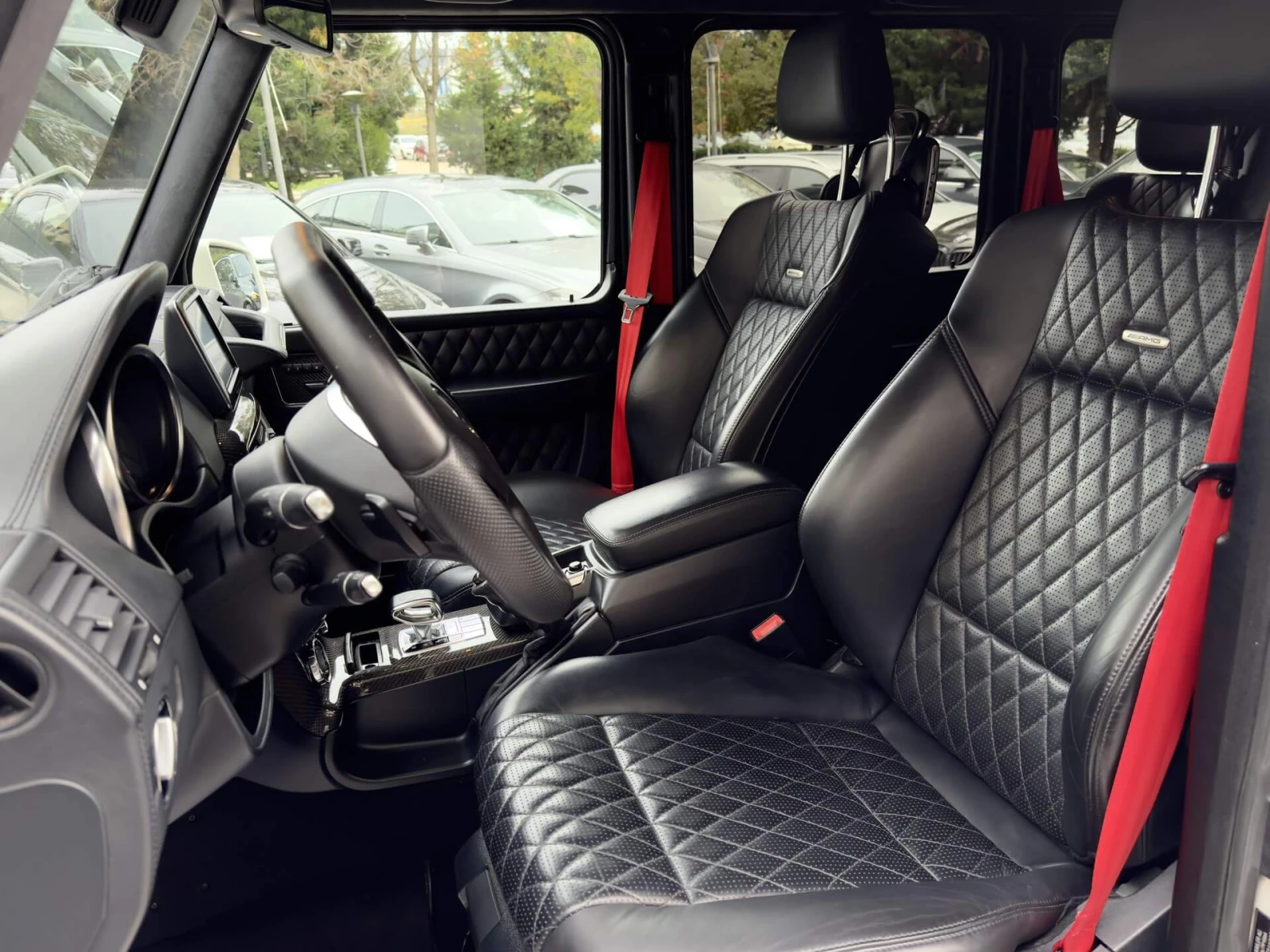 Mercedes-Benz G 63 AMG DESIGNO/Carbon/Brabus/Обдухване/Harman Kardon/Каме - изображение 9