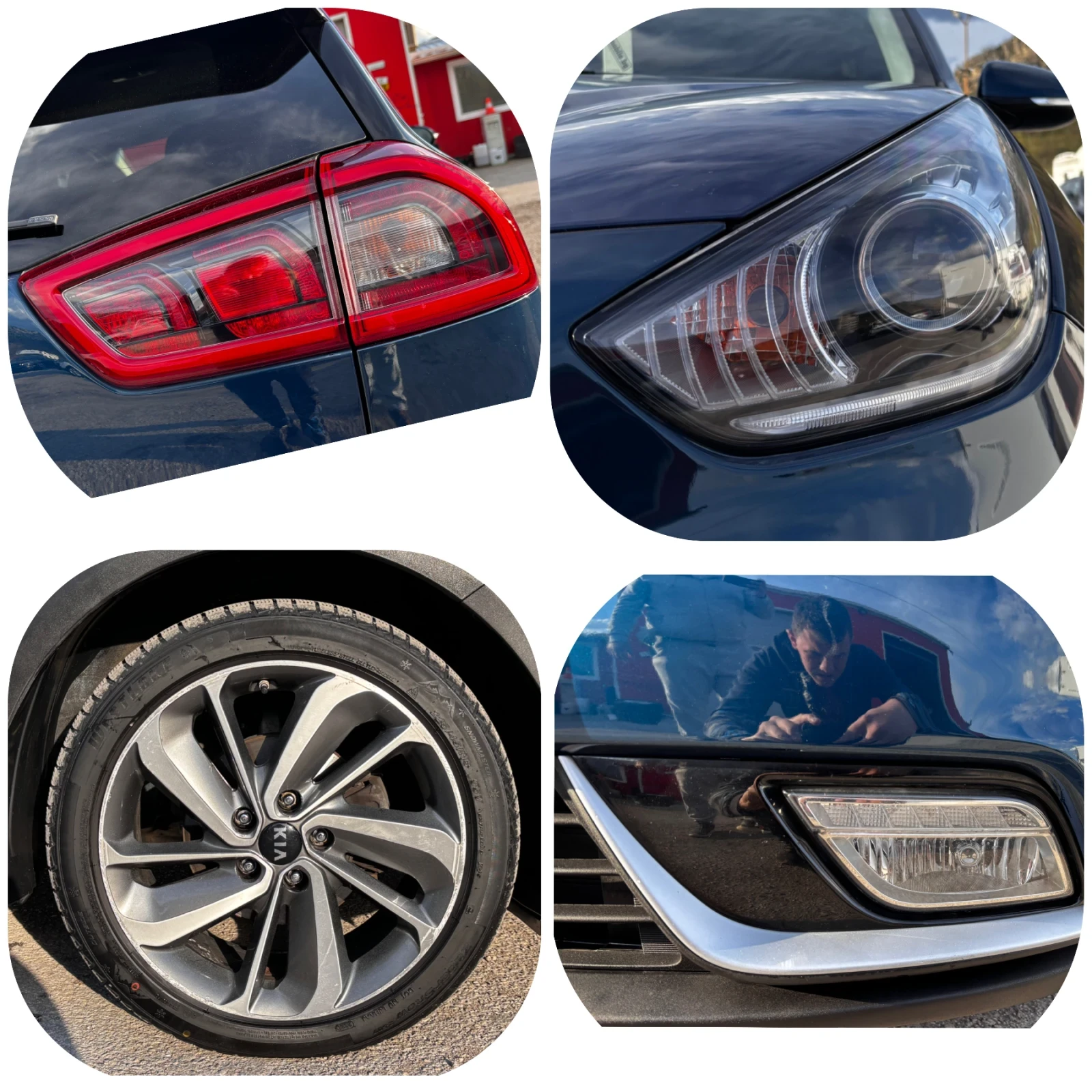 Kia Niro 1.6HYBRID /НАВИ/CAR PLAY/КОЖА/КАМЕРА/ЕЛ.СЕДАЛКИ, снимка 15 - Автомобили и джипове - 54153954