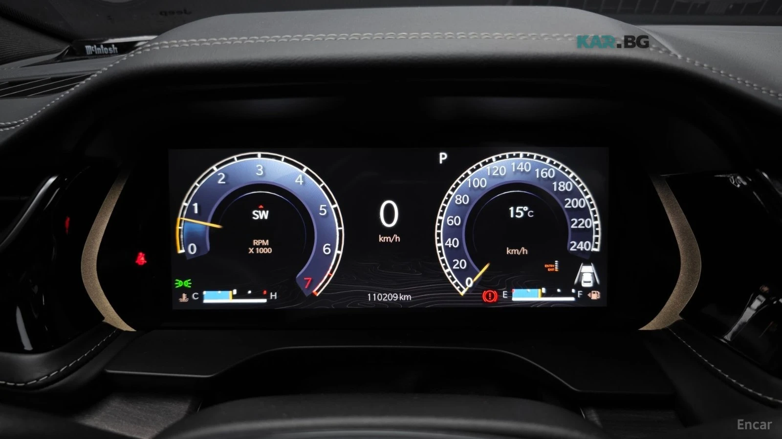 Jeep Cherokee L 3.6 Overland* КОЖА* ПАНО* ОБДУХВ* HUD* 360, снимка 6 - Автомобили и джипове - 55245589