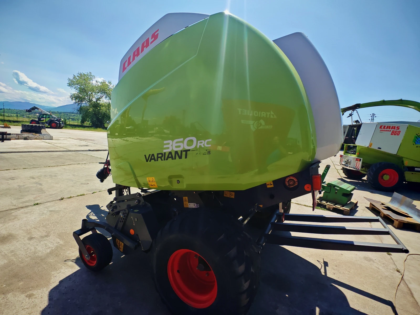 Балировачка Claas Variant 360RC ножове лизинг с първоначална вноска  - изображение 8