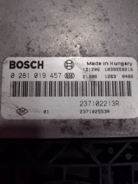 237102553R  237102213R  компютър двигател за DACIA. RENAULT 1.5 DCI Bosch 0 281 019 457, снимка 2 - Части - 48631056