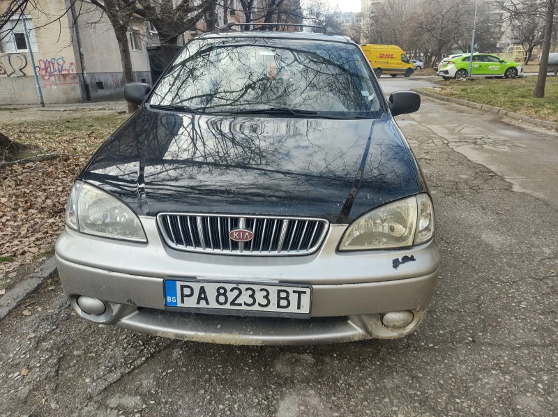 Kia Carens 1, 8i, снимка 1 - Автомобили и джипове - 47401551